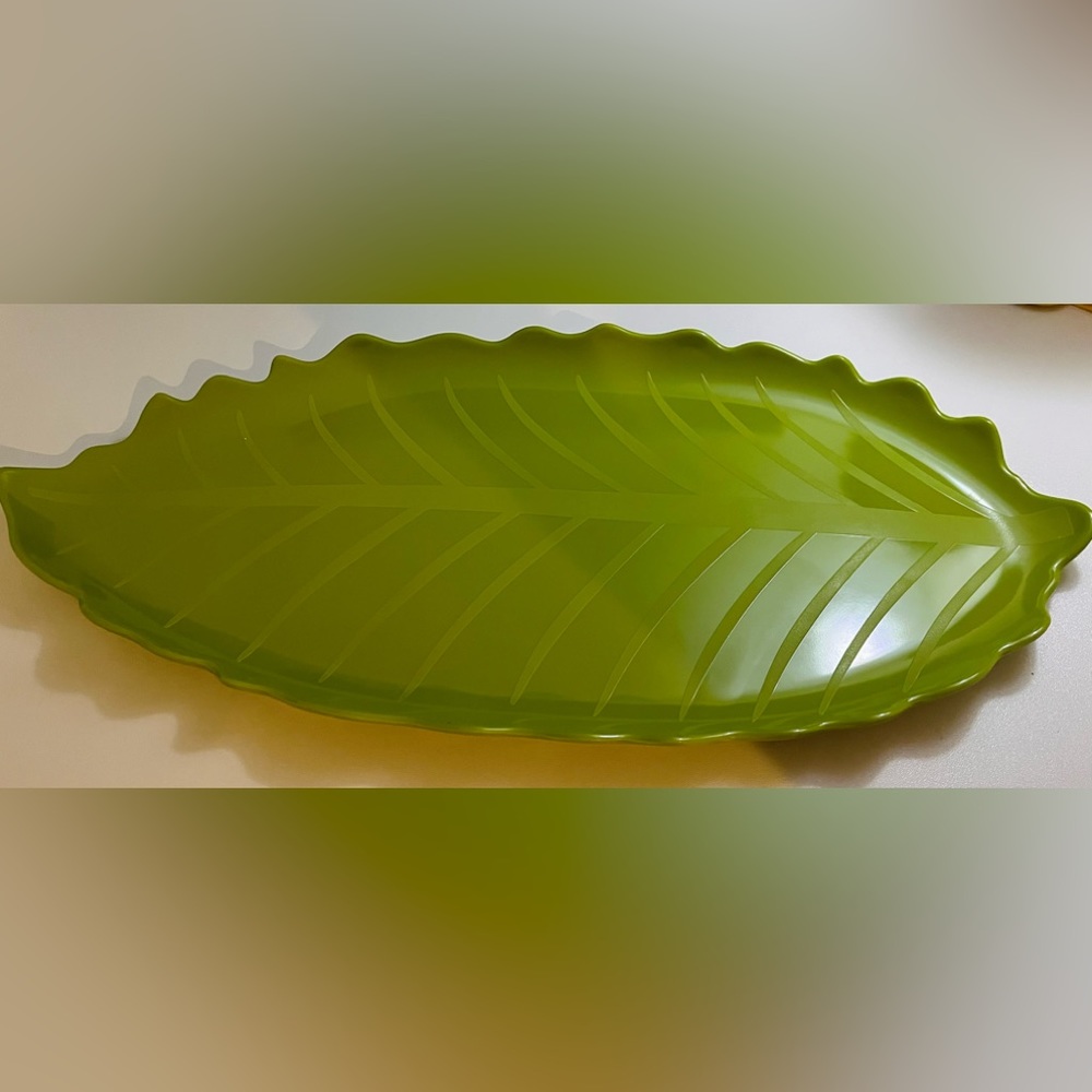 Unknown Brand … Melamine Decorative Tray Leaf